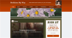 Desktop Screenshot of medicinemyway.us